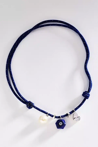Eliou Safira Necklace In Blue