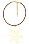 Eliou Soleil Necklace In Gold Plated