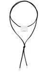 Eliou Tatum Wrap Necklace In Silver Plated