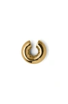 Eliou Éliou Varsity Ear Cuff In Gold Plated