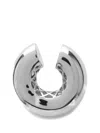 Eliou Varsity Silver Ear Cuff In Metallic
