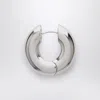 Eliou Varsity Silver Ear Cuff In White