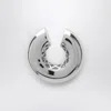 Eliou Varsity Silver Ear Cuff In Metallic