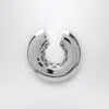Eliou Varsity Silver Ear Cuff In Metallic