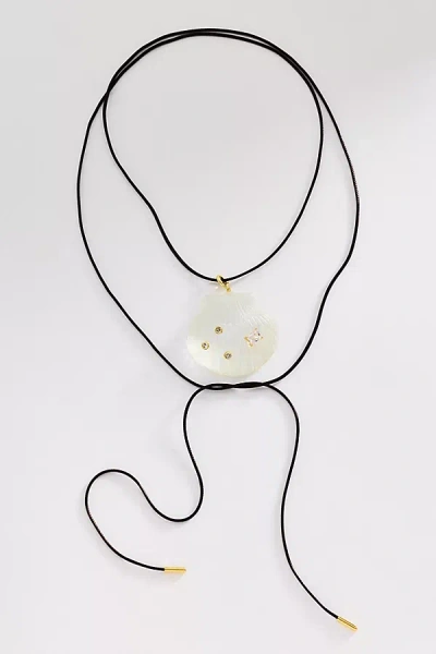Eliou Vieira Wrap Necklace In Transparent