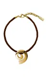 Eliou Volu Necklace In Brown