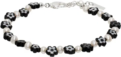 Eliou White & Black Onlin Bracelet