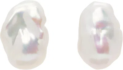 Eliou White Stella Earrings