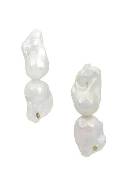 Eliou Yara Earrings In White