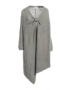 Elisa Cavaletti By Daniela Dallavalle Woman Cardigan Khaki Size 10 Cotton, Polyester In Beige