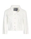 Elisa Cavaletti By Daniela Dallavalle Woman Denim Outerwear White Size 6 Cotton, Polyester, Elastane In White