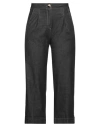 Elisa Cavaletti By Daniela Dallavalle Woman Jeans Black Size 30 Cotton, Elastane, Polyester In Black