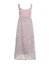 Elisa Cavaletti By Daniela Dallavalle Woman Midi Dress Lilac Size S Viscose, Polyamide, Metallic Fib In Purple