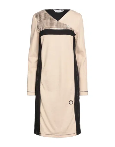 Elisa Cavaletti By Daniela Dallavalle Midi Dresses In Beige