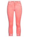 Elisa Cavaletti By Daniela Dallavalle Woman Pants Coral Size 26 Cotton, Elastane In Red