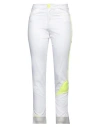 Elisa Cavaletti By Daniela Dallavalle Woman Pants White Size 28 Cotton, Elastane In White