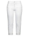 Elisa Cavaletti By Daniela Dallavalle Woman Pants White Size 29 Cotton, Elastane