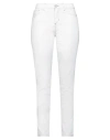 Elisa Cavaletti By Daniela Dallavalle Woman Pants White Size 6 Cotton, Polyester, Elastane