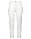 Elisa Cavaletti By Daniela Dallavalle Woman Pants White Size 8 Cotton, Polyester, Elastane