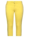 Elisa Cavaletti By Daniela Dallavalle Woman Pants Yellow Size 10 Cotton, Elastane In Yellow