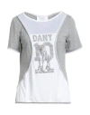Elisa Cavaletti By Daniela Dallavalle Woman T-shirt Light Grey Size 6 Viscose, Elastane In Grey
