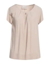 Elisa Cavaletti By Daniela Dallavalle Woman Blouse Khaki Size 10 Viscose In Beige