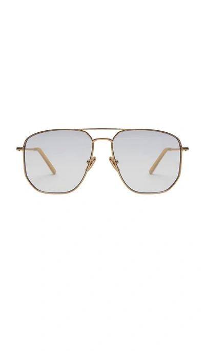 Elisa Johnson Celine Eyeglasses In Metallic Gold