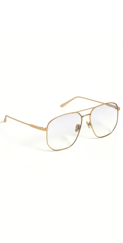 Elisa Johnson Celine Sunglasses Gold