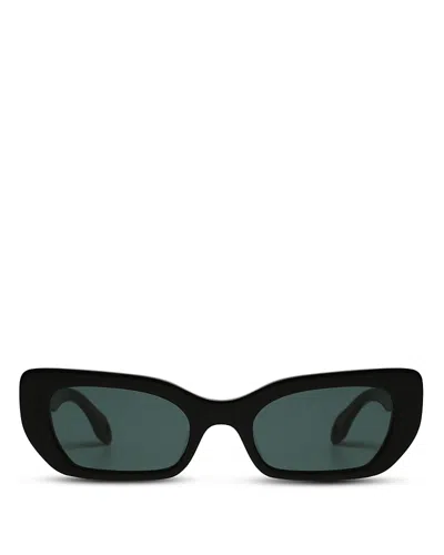 Elisa Johnson Cookie Cat Eye Sunglasses, 54mm In Metallic