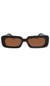 Elisa Johnson Women's Gigi 54mm Rectangular Sunglasses In Black