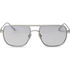 Elisa Johnson Jane 54mm Aviator Sunglasses In Gray