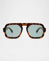 Elisa Johnson Jane In Brown Tortoise