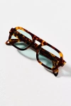 Elisa Johnson Jane Tortoiseshell Sunglasses In Brown
