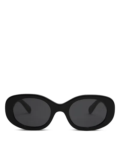 Elisa Johnson Lyna Gloss Sunglasses, 49mm In Pink