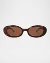 Elisa Johnson Lyric Leigh In Brown Tortoise