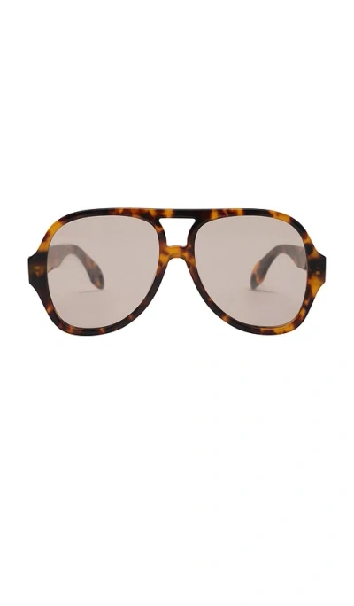 Elisa Johnson Maren サングラス In Brown