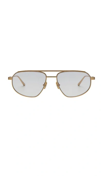 Elisa Johnson Remy Eyeglasses In Metallic Gold