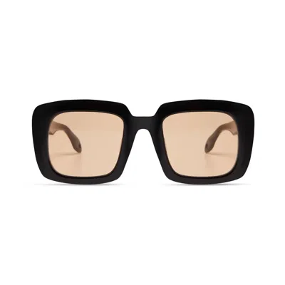 Elisa Johnson Women's Maya Sunglasses In Gloss Black