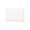 Elisabeth York 20" X 26" Chander Dove Cotton Standard Sham In White