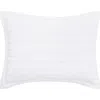 Elisabeth York 20" X 26" Elodie Dove Cotton Standard Sham In White
