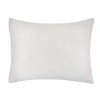 Elisabeth York 20" X 26" Lida Natural Cotton Standard Sham In White