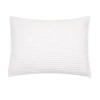 Elisabeth York 20" X 26" Tess Dove Cotton Standard Sham In White