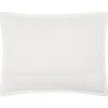 Elisabeth York 20" X 26" Tinsley Dove Cotton Standard Sham In White