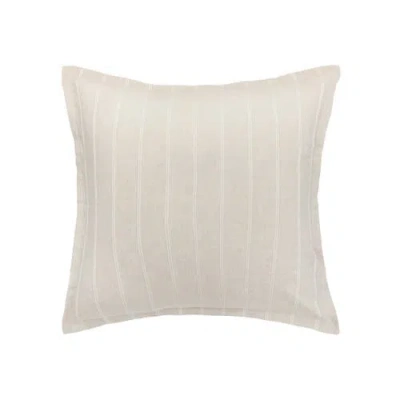 Elisabeth York 26" X 26" Revere Natural Cotton Euro Sham In Neutral