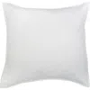 Elisabeth York 26" X 26" Sutton Dove Cotton Euro Sham In White