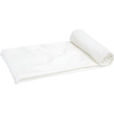 Elisabeth York Beacon White Accent Throw Blanket