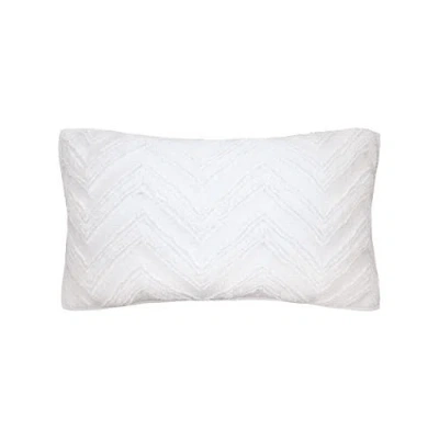 Elisabeth York Candlewick Dove King Sham In White