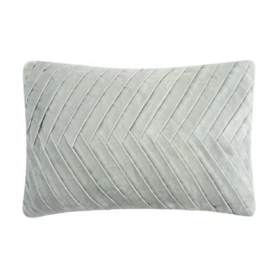 Elisabeth York Carine Decorative Throw Pillow Collection In Gray