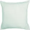 Elisabeth York Chander Sea Glass Cotton Euro Pillow Sham In Blue