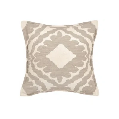 Elisabeth York Cleo Natural Throw Pillow